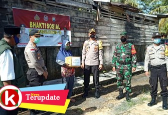 Gerakan Bhakti Sosial Polri Peduli Covid-19 di Bintan