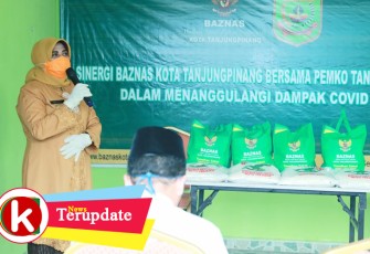Guru TPQ/TPA se-Kota Tanjungpinang Terima Bantuan Sembako