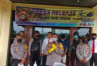 Press Conference Polres Musirawas
