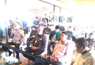 Bupati Bintan dan GGM PT BRC Dialog Virtual Bersama Menparekraf