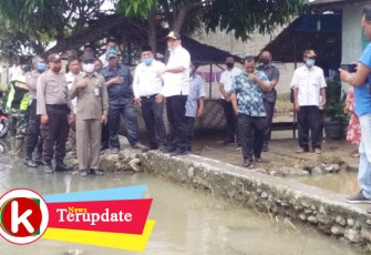 Bupati Batu Bara Tinjau Lokasi Banjir