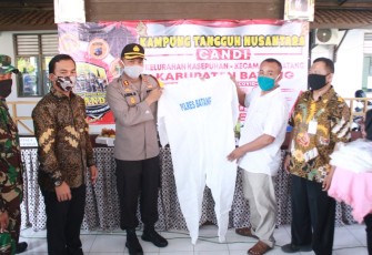 Polres Batang Bentuk 106 Kampung Tangguh Nusantara Candi