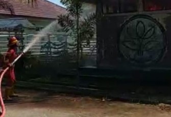 Petugas Pemadam Kebakaran Kota Bengkulu 