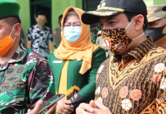 Wakil Wali Kota Bengkulu Dedy Wahyudi Usai Mengikuti Apel Kesiapan New Normal 