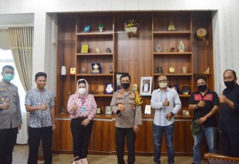 SMSI Audensi dengan Kapolda Bengkulu Bahas Netralitas Media di Pilkada