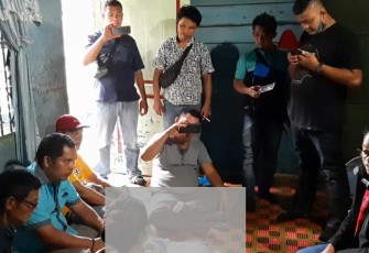 Aliansi Jurnalis Peduli Sosial Labuhanbatu Bantu Derita Mawar