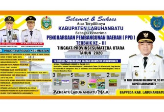 Kabupaten Labuhanbatu Dapat Predikat Kabupaten Terbaik dengan Hasil Penilaian Diatas Rata-Rata