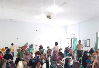 Muspika Tersono Edukasi dan Sosialisasikan New Normal Life Pada Penerima KKS