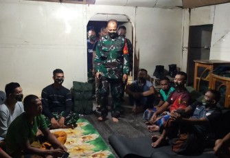 Dansatgas TMMD ke-108 kunjungi tempat istrahat anggota Satgas