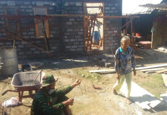 Mariyam Istri Mukidi Nampak Gembira Mendapatkan Program RTLH