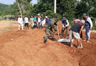 Dandim 0605/Subang : “Tetap Semangat!, Hujan Panas Bukan Halangan“
