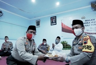 Polres Batang Gelar Malam Tirakatan