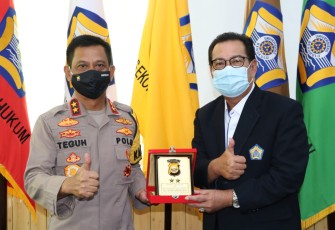 Kapolda Bengkulu Silaturahmi Tingkatkan Sinergitas di Kampus UNIB