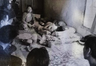 Kapolres Kaur Bersama Triak Bantu Pengobatan Penderita Tumor Usus Warga Desa Perda Suka