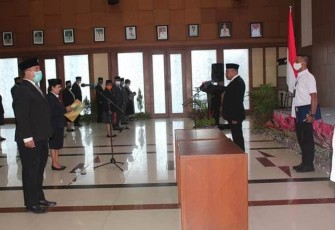 35 Pejabat Dilingkup Pemprov Maluku Dilantik