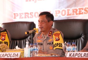 Kapolda Bengkulu Irjen Pol Drs Teguh Sarwono M.Si