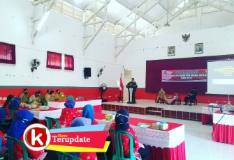 Sosialisasi Pelaksanaan Posyandu Balita (foto: Faisal NR / Klikwarta.com)