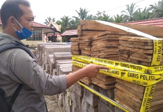 Kapolres Mukomuko Tegaskan Akan Buru Aktor Utama Illegal Loging