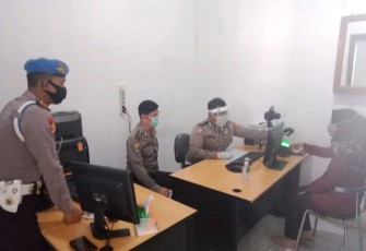 Kasi Propam dan Kasiwas Kunjungi Satpas SIM