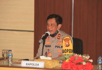 Kapolda Bengkulu Irjen Pol Drs. Teguh Sarwono M.Si