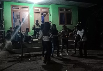 ORGAN TUNGGAL MENJADI SARANA HIBURAN SATGAS TMMD & MASYARAKAT