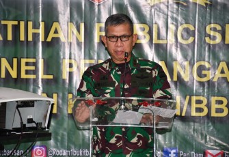 Panglima Kodam I/Bukit Barisan Mayjen TNI Irwansyah MA MSc