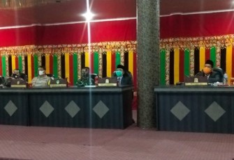 Paripurna Istimewa DPRK Aceh Singkil