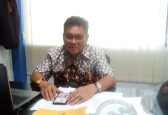 Kepada seksi lalu lintas angkutan laut dan usaha kepelabuhanan Indra Sayadi SE
