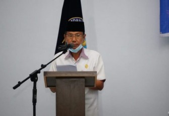 Asisten III Kota Bengkulu M Husni Saat Memberikan Sambutan 