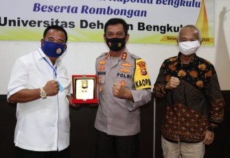 Kapolda Bengkulu Kunjungan Silahturahmi ke Unived