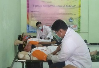 Donor darah dalam rangka HUT ORARI
