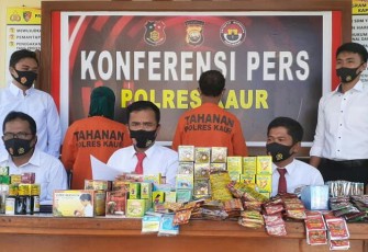Polres Kaur Ungkap Peredaran Obat Palsu