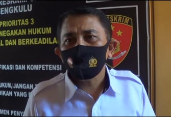 Direktur Reserse Kriminal Umum Polda Bengkulu Kombes Pol Tedy Suhendyawan Syarif 