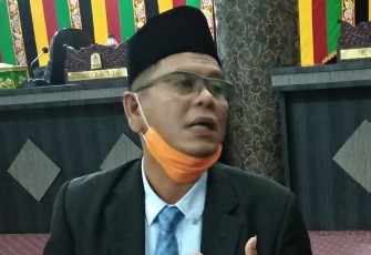 Ketua DPRK Aceh Singkil Hasanuddin Aritonang.