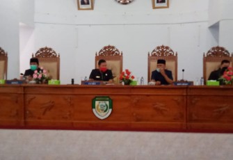 Paripurna DPRD Seluma 