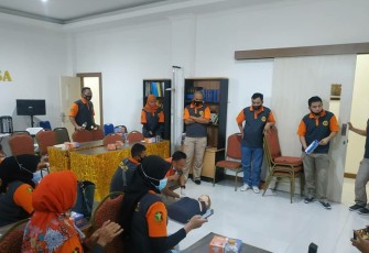 Bid Dokkes Polda Bengkulu Gelar Pelatihan BHD Sesuai Protokol Penanganan Covid-19