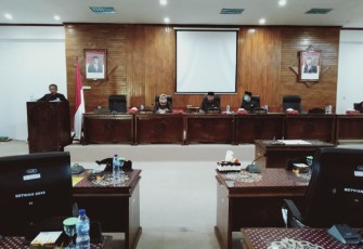 Paripurna DPRD Kabupaten Kaur 