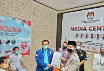 KPUD Kaur Tetapkan 2 Paslon Cabup dan Cawabup