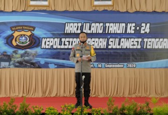 Kapolda Sultra Irjen Pol Drs Yan Sultra Indrajaya S.H