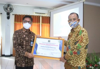Bintan Terima Anugerah Penghargaan Dari Kemenkumham
