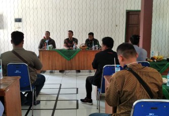 Dandim Batang Silaturahmi Bersama Awak Media Online