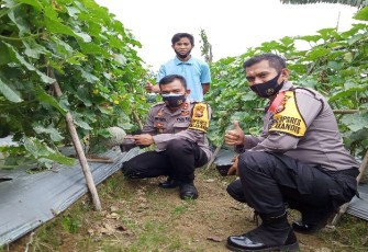 Kapolres Bengkulu Utara Ajak Ciptakan Ketahanan Pangan