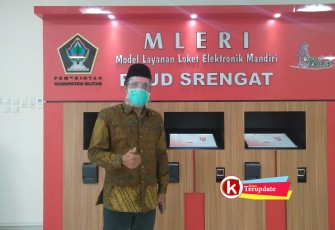 Ketua DPRD Kabupaten Blitar Suwito Saren Satoto saat Menghadiri Peresmian RSUD Srengat, Sabtu (12/09/2020). (foto: Faisal NR / Klikwarta.com) 