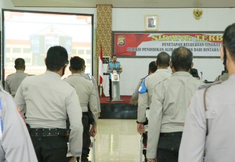 Wakapolda Bengkulu Umumkan 39 Peserta PAG Lulus Terpilih