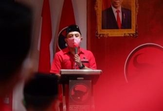 Kepala Badan Pemenangan (BP) Pemilu PDI Perjuangan Jawa Timur Deni Wicaksono