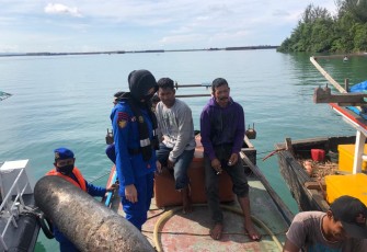 Polwan Dit Polair Polda Bengkulu Patroli Rutin Kawasan Perairan