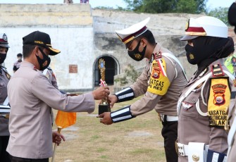 Dit Lantas Polda Bengkulu Raih Tiga Penghargaan Serta Juara Satu Tingkat Nasional