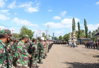 Apel Konsolidasi Pasca Pengamanan Penetapan Paslon
