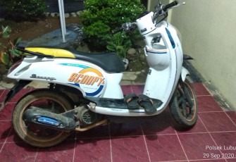 Motor Terduga Pelaku 