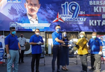 AHY Luncurkan Gerakan Nasional Demokrat Bina UMKM